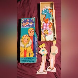 Vintage 1974 Sun Valley Barbie & Ken Paper Dolls
